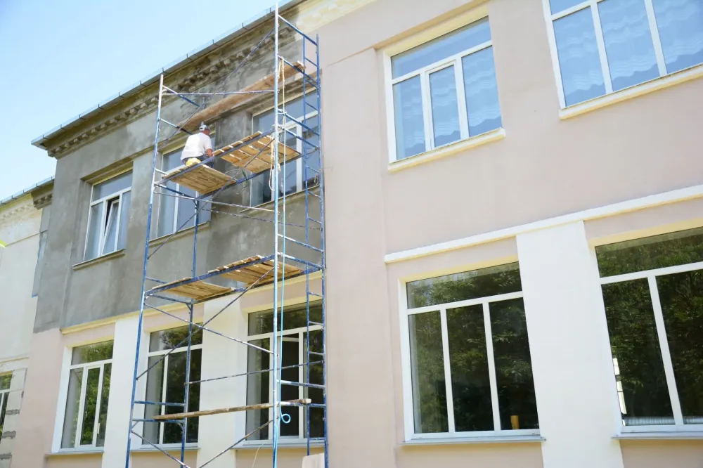 Ravalement de façade à Saint-Martin-d'Ecubei
